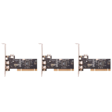 3 Port IEEE 1394 Firewire Card PCI Firewire Adapter IEEE 1394 PCI