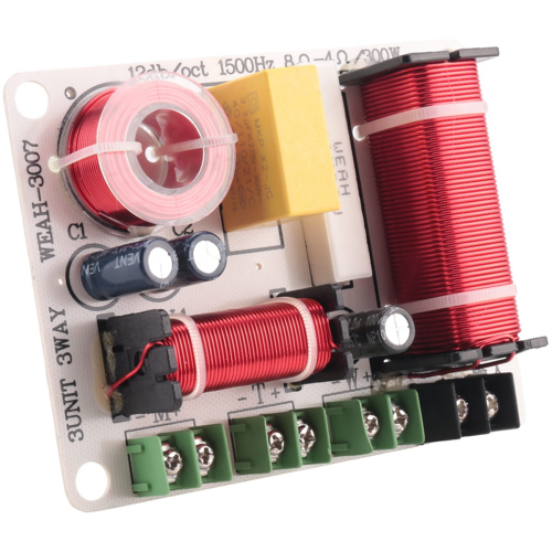 3 Way Speaker Frequency Divider 300W Crossover Filter Distributor 1