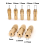 3 Sets 0.5-3mm Brass Drill Chuck Fit for Rotary Tools 2