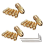 3 Sets 0.5-3mm Brass Drill Chuck Fit for Rotary Tools 3