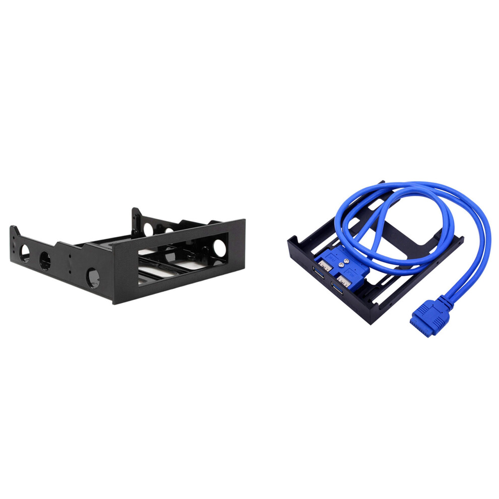 3.5 To 5.25 Hard Drive Drive Bay Front Bay Bracket Adapter 4713239211616