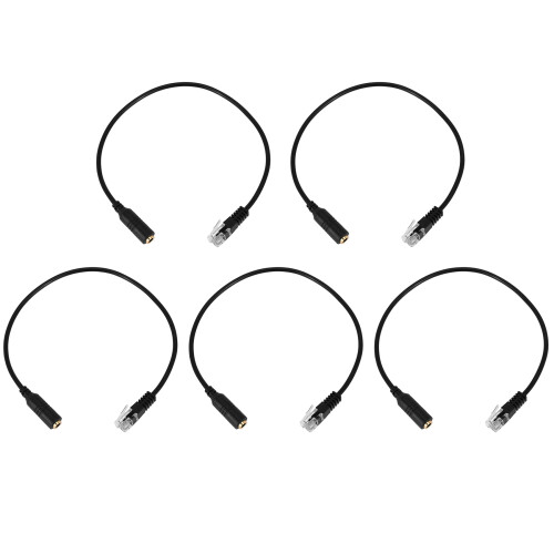 3.5mm Plug Jack to RJ9 for Headset to for Phone Cable