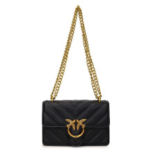(Black) Crossbody high-end shoulder chain underarm bag
