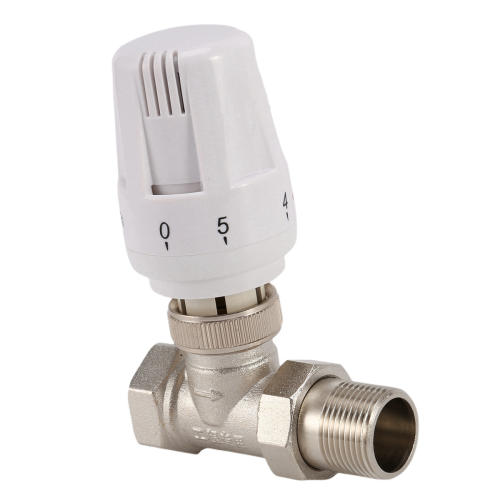 3/4Inch Brass Thermostatic Radiator Valve Straight Type DN20 2