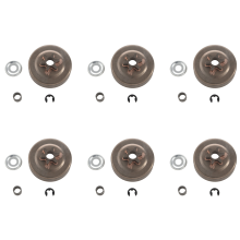 3/8 6T Clutch Drum Sprocket Washer E-Clip Kit For Chainsaw 017