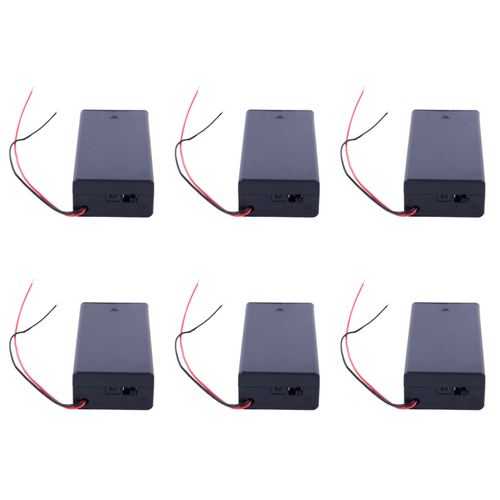 3.7V 2X 18650 Battery Holder Connector Storage On/Off 4713239213757