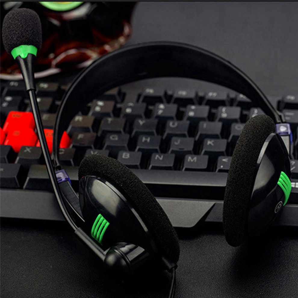 3.5Mm Audio Headset Computer Headsets With 270 Degree Boom Mic 4713239212231