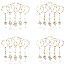30 PCS Baptism Rosary Acrylic Rosary Beads Mini Rosaries Angel