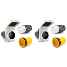 30 Amp RV Power Inlet Receptacle, 30 Amp RV Power Cover