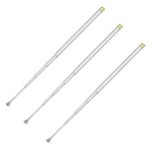 307mm 12 Inch 5 Sections Telescopic Antenna Remote Aerial for FM TV