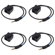 3.5mm Male Jack to RJ9 4P4C Female Adapter Converter Adapter Cable
