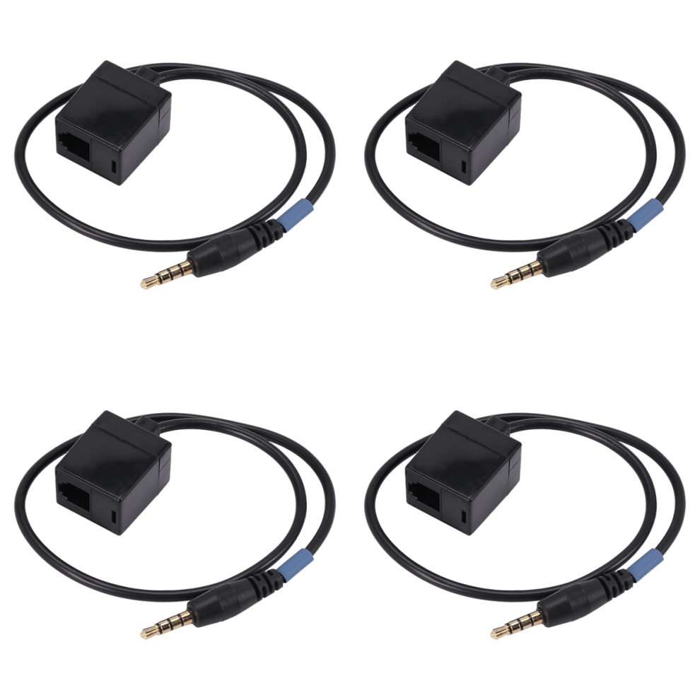 3.5Mm Male Jack To Rj9 4P4c Female Adapter Converter Adapter Cable 4713239212743