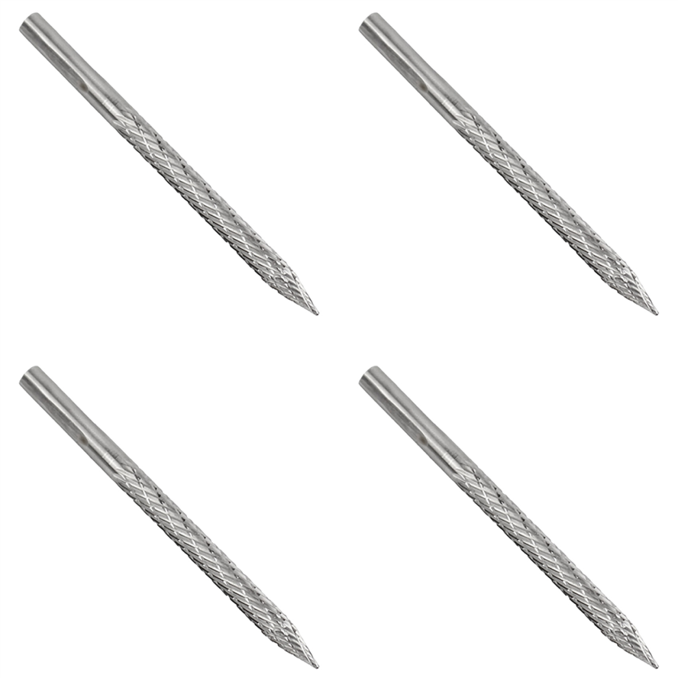 3/16In 4.5Mm High Carbide Steel Burr Bits 4713239214037