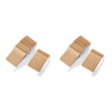 300 Pcs Tea Disposable Paper Tea Bag with Drawstring Unbleached Paper