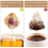 300PCS Tea Filter Bags, Disposable Drawstring Bags for Tea and Coffee 7