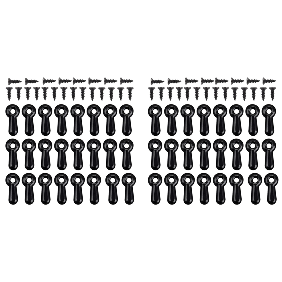 300 Picture Turn Button Fasteners Photo Frame Hardware And 300 Screws 4713239218608