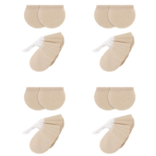 300 Pcs Disposable Empty Tea Bags Tea Infuser Drawstring Teabags