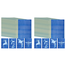 30 Sheets Sun Print Paper Kits Cyanotype Paper Kit A4 Nature Printing