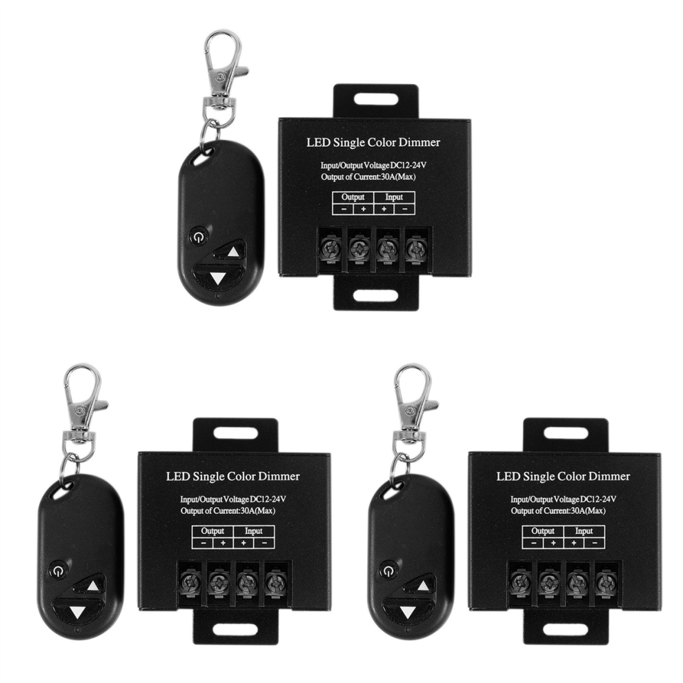 30A Single Channel Led Dimmer Controller With 3 Key Remote Control 4713239221172