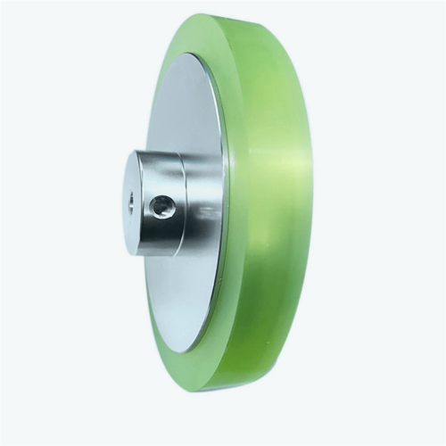 300Mm Aluminum Polyurethane Industrial Encoder Wheel Measuring Wheel 1