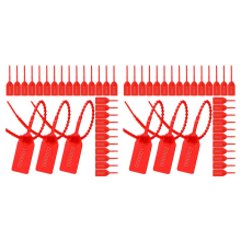 300 Pcs Plastic Tamper Seals, Numbered Zip Ties Security Tags 250mm