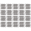 30Sets Plastic Cubes Price Display Tags Adjustable Number Label 1
