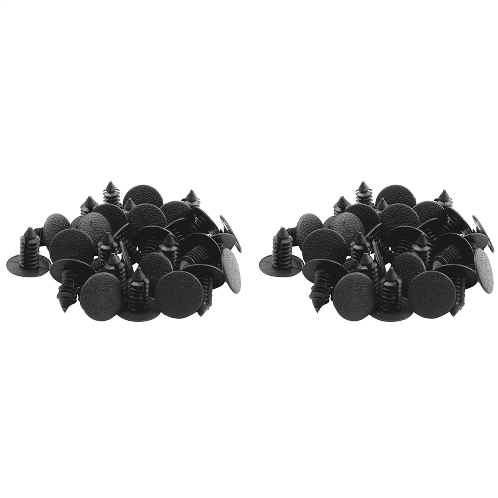 30Pcs 9Mmx8mm Hole Plastic Car Tree Clips Rivets Retainer 4713239223251