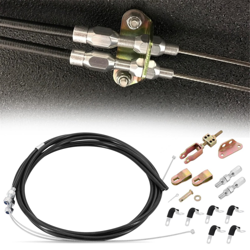 330-9371 Universal Disc/Drum Parking Brake Cable Kit Emergency Brake 1