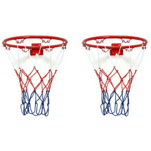 32cm Basketball Hoop Netting Metal Rim Basket-Ball with Screws Sport