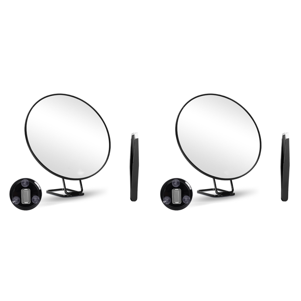 30X Magnifying Mirror with Stand Tweezers Magnified Makeup Mirror