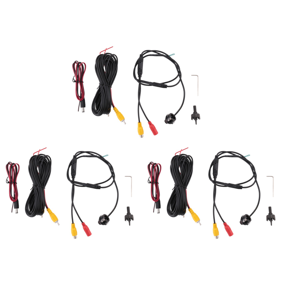 360 Car Rear Front Side View Backup Reversing Camera Night Vision 4713239204250