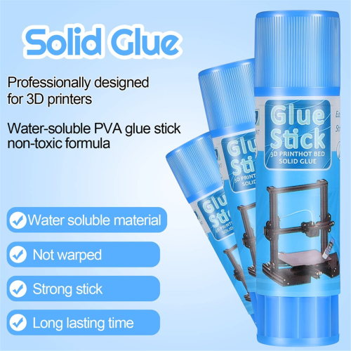 3D Printer Glue Sticks PVP Solid Glue Sticks for 3D Printer(6 Pieces) 2