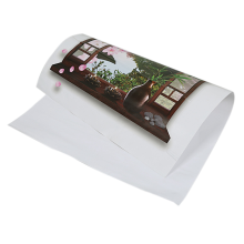 3D Window Peach Blossom Flower Art Wall Sticker Mural