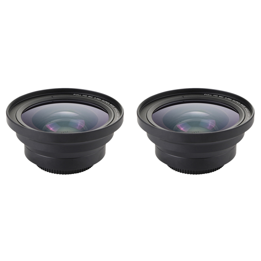 37Mm Macro+72Mm Wide Angle Lens 0.39X Full Hd For 4K Camcorder 4713239226610