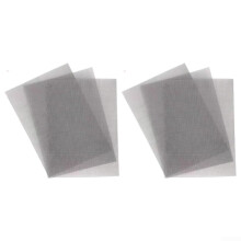 Protective 304 stainless steel mesh filter set, 6 packs for air circulation and defense.