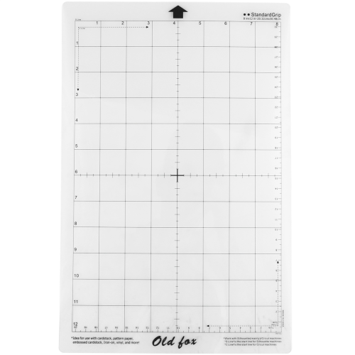 3Pcs Cutting Adhesive Mat with Measuring Grid 8 By 12 Inch 1