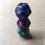 3Pc 12-Sided Tarot Dice Resin Divination Cards Game for Astrologers 5