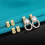 3-Pairs Earring Backs,Earring Backs Lifter(Silver) 4