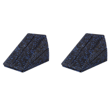 3pc Leg Stretcher Foot Squat Wedge Foam Slant Board for Squats Calf