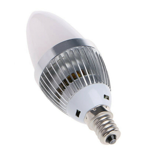 3W Smart E14 Colorful Change Color Bulb with Button Milky Lampshade 2