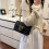 Crossbody high-end shoulder chain underarm bag 7