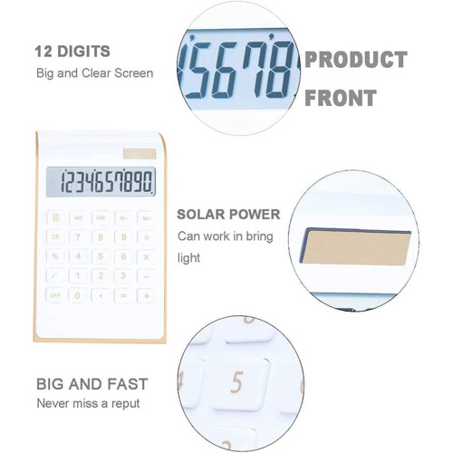 3X Calculator, Slim Elegant Design, Office/Home Electronics 2