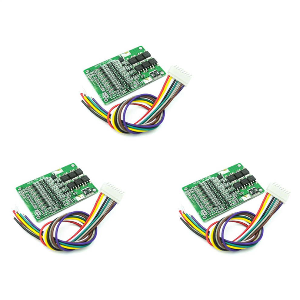3X Battery Protection Board 29.4V 7S 20A Lithium 18650 Board 4713239243761