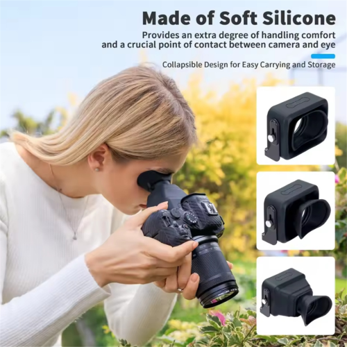 3X LCD Viewfinder Camera Extender Eyecup Eyepiece for Z30 1