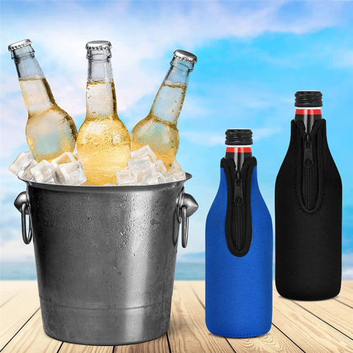 4 Pack Beer Bottle Insulator Sleeve Keep Drink Cold,Neoprene Cover 1
