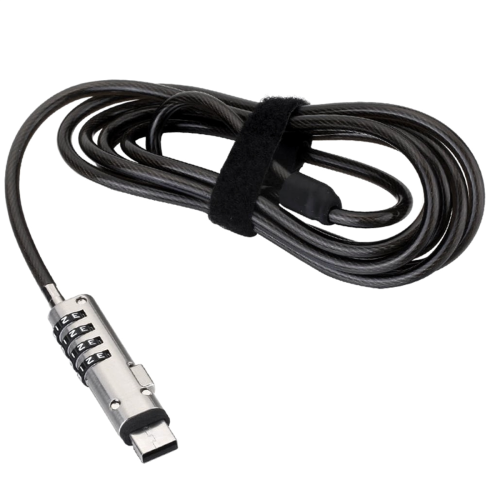 4 Digital Universal Lock USB Laptop Security Cable Lock for Computer 1