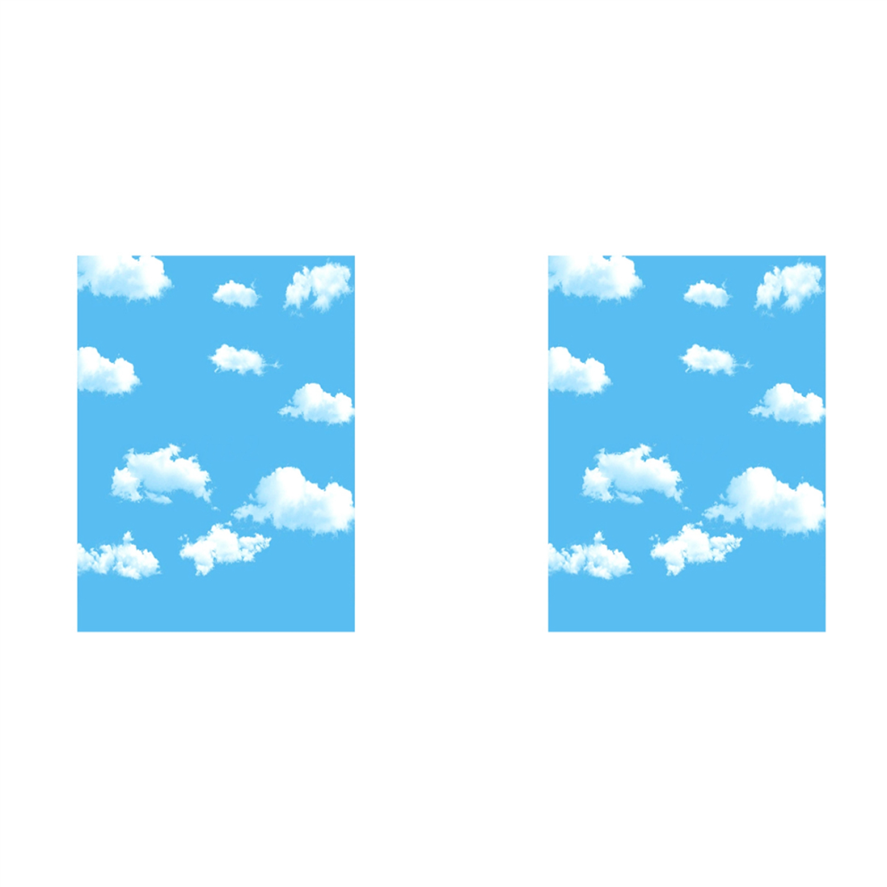 3X5ft Cloud Photography Backdrop Screen Background Blue/White 4713514296062
