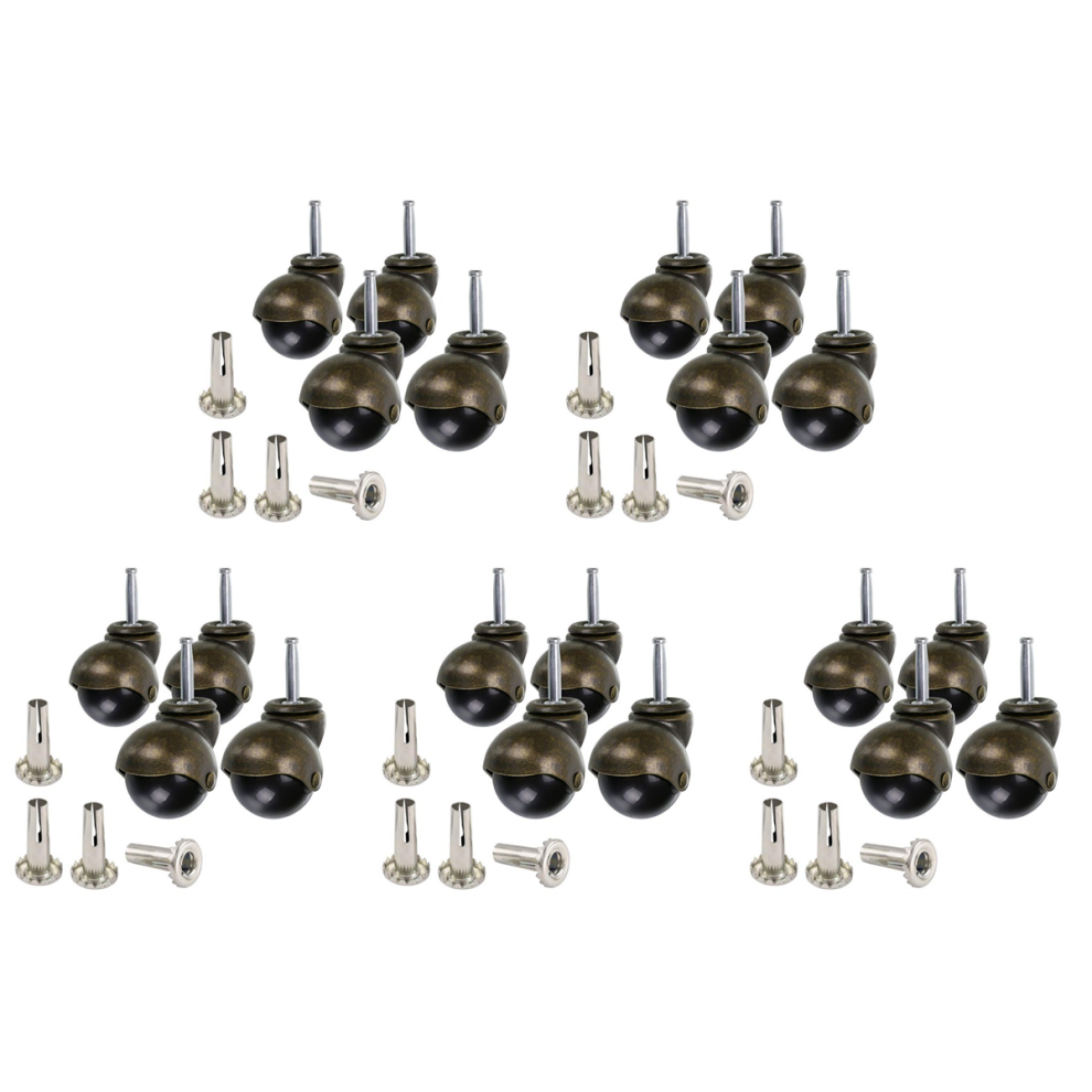 4 Pack 2 Inch Ball Caster With Sockets,For Furniture,Sofa,Chair 4713514298691