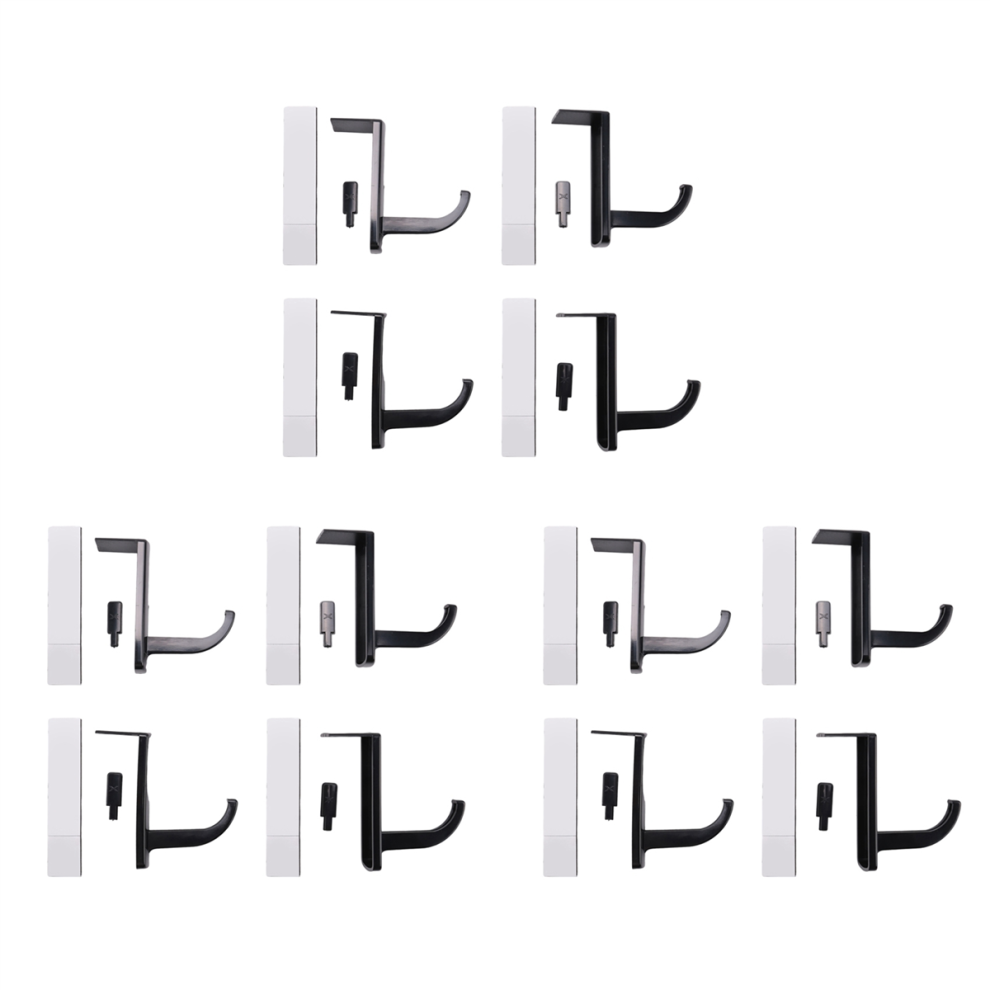 4 Pack Headset Hanger Headphone Hanger Stick-On Hook Headset Stand Light 4713514299735