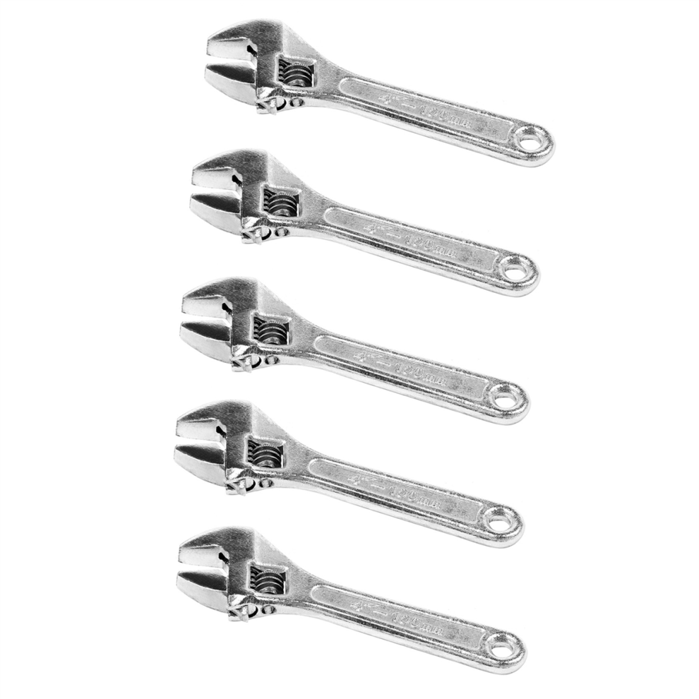 4 Inch 100Mm Mini Size Metal Adjustable Spanner Wrench 4713514297397